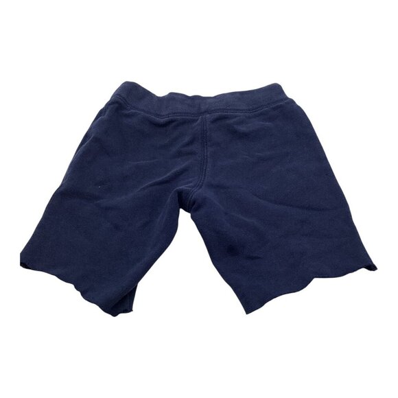 P.S From Aeropostale Girls Navy Sweats Shorts Cotton Blue Drawstring Size 4 - Picture 2 of 7